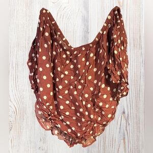 Active USA Dusty Rose Off Shoulder Crop Top